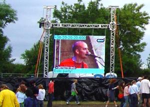 China Corrosion Proof P6 Outdoor Video Screen Rental For Stage Performance wholesale