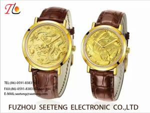 China WHOLESALE PU STRAP AND ALLOY CASE QUARTZ WATCHES COUPLE WATCH wholesale
