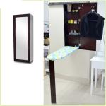 MDF Foldable Ironing Board In Cabinet