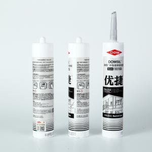 China Antibacterial Dowsil Silicone Sealant Cartridge Packaged Chemical Resistant wholesale
