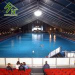 Aluminium Swimming Pool Marquee Curved Cover PVC Roof Outdoor Pool Tent