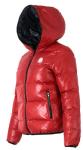 Custom Logo Womens Padded Puffer Jacket , Women Ultra Light Down Hooded Coat