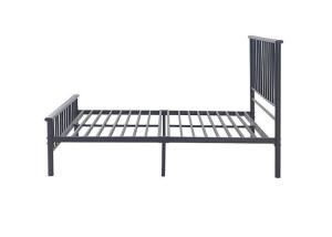 China Home Electrostatic Spraying 1.5mm Steel Single Bed wholesale