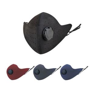China Anti Fog N95 Face Mask , Black N95 Mask Reduce Inhalation Harmful Substances wholesale