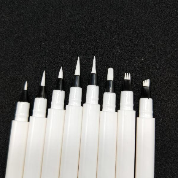 Wholesale empty liquid eyebrow makeup twist pen pink eye brow tint pencil tube