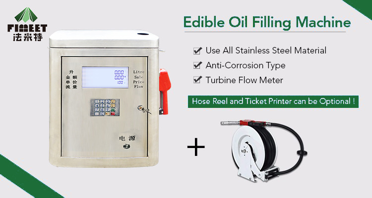 Frying Oil Filling Machine OEM Automatic Electric For Vegetable Drinking Water Treatment
