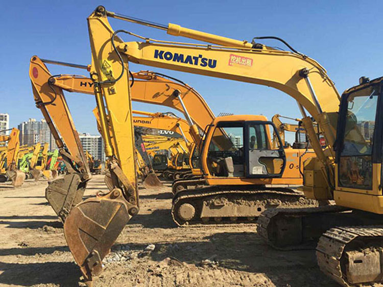Komatsu PC 128 Pc138 digger excavator machine Komatsu Excavator