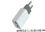 EU Plug Mobile Phone Wall Charger Dual USB Ports Private Mold 5V 2.4A