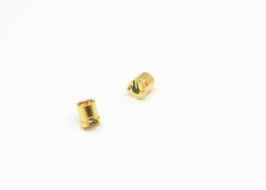 China Right Angle Mini SMP Connector Solder Mount CSMP Male Coaxial Connector wholesale