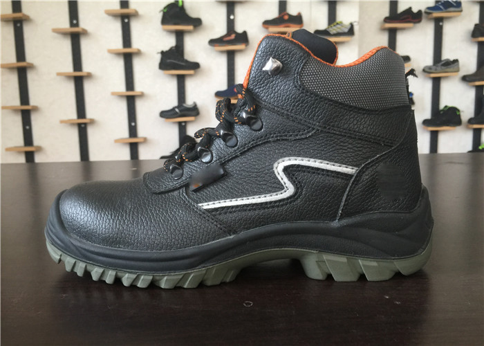 Side Reflective Band Electrical Shock Proof Safety Shoes Size Customizable