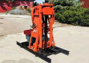 China 50m Rock Trailer Mounted Portable Water Well Drilling Rig wholesale