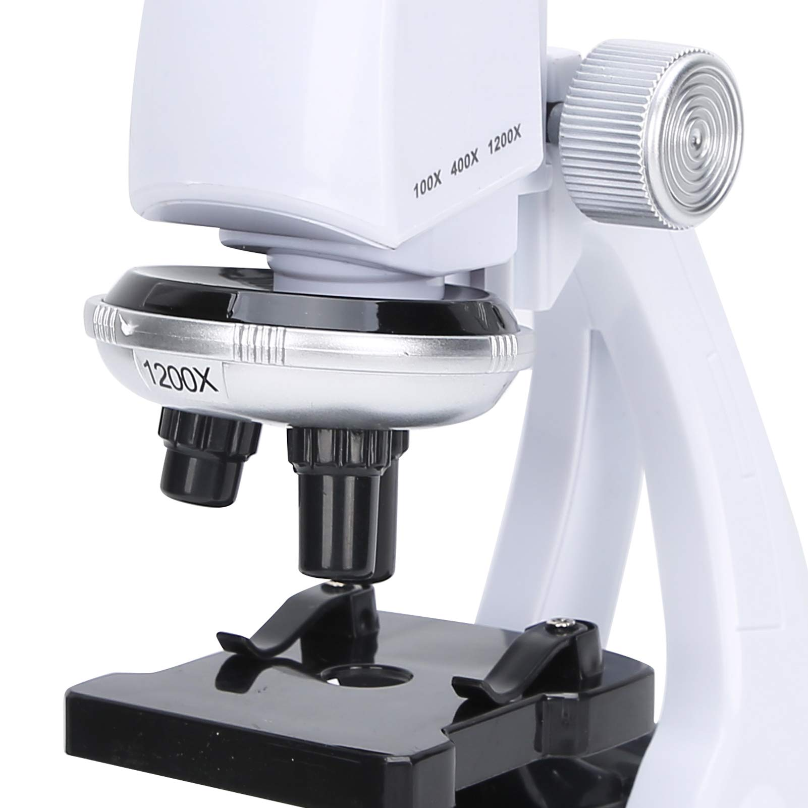 Plastic Science Experiment Set for Primary School Students Alloy Microscope Telescope