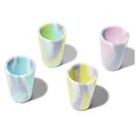 1.5oz Silicone Shot Glasses Shatterproof Opaque Silicone SiliPint Whisky Shot