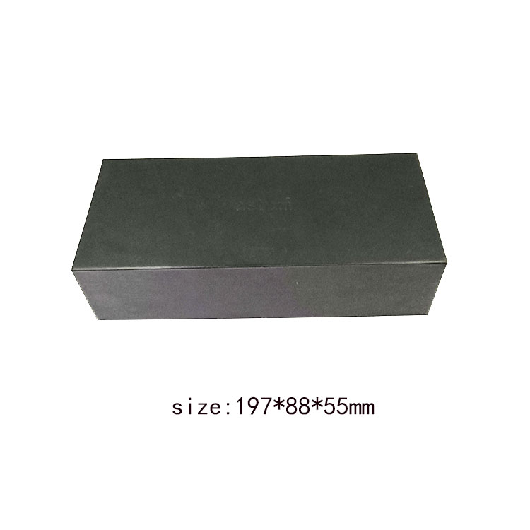 Customized Logo PU Glasses Case Set Eyewear Case Accessories Black