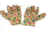 Pretty Ladies Gauntlet Gardening Gloves Corrosion Resistance Knitted Wrist