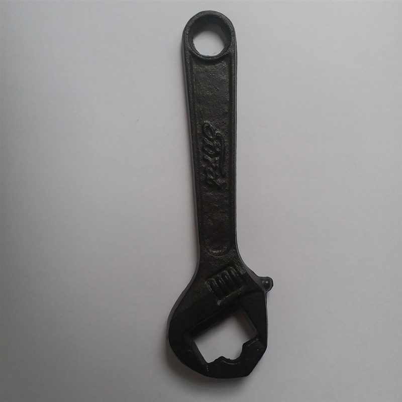 Spanner Shape Cast Iron Bottle Opener