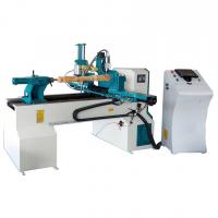 China 4kw Double Cutter Woodworking Lathe Machine 3500rpm Mdf Cnc Cutting Machine for sale
