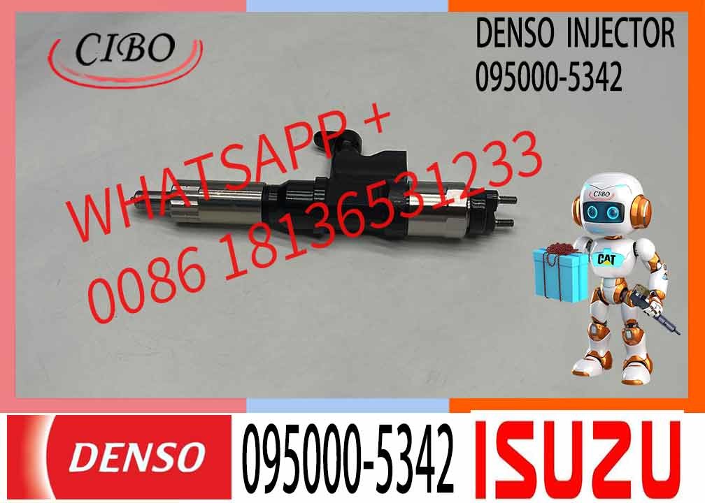 Factory Price Diesel Fuel Injector 095000-5342 095000-5344 095000-5345 8-97602485-2 for Isuzu Foward 4HK1 5.2L4HK1 6HK1