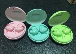 China Round True Wireless Stereo Earbuds Earphones For Running​ Customized Logo wholesale