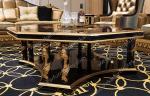 Golden furniture low table sculpture coffee table TT-019