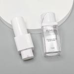 Liquid Foundation Dispenser PET Plastic Bottle Transparent Double Wall 15ml 30ml