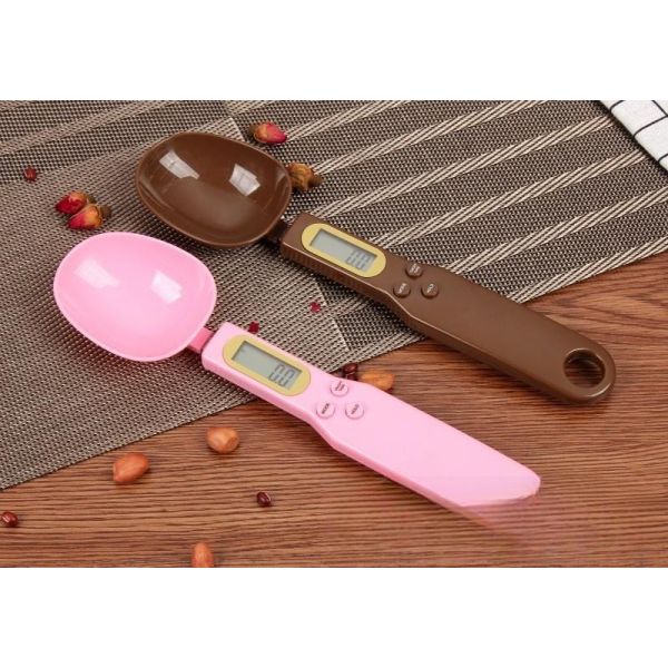 High Accuracy Electronic Scale for Kitchen Ingredients Capacity 500g/0.1g Portable Measuring Spoon ABS Plastic Electronic