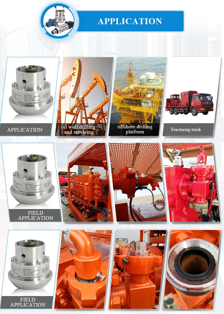 IP67 32VDC Oil / Gas Industry 6000PSI Atmospheric Pressure Sensor