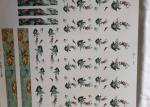 Personalized Anti Scratch Water Decals For Furniture / Bedroom / Table