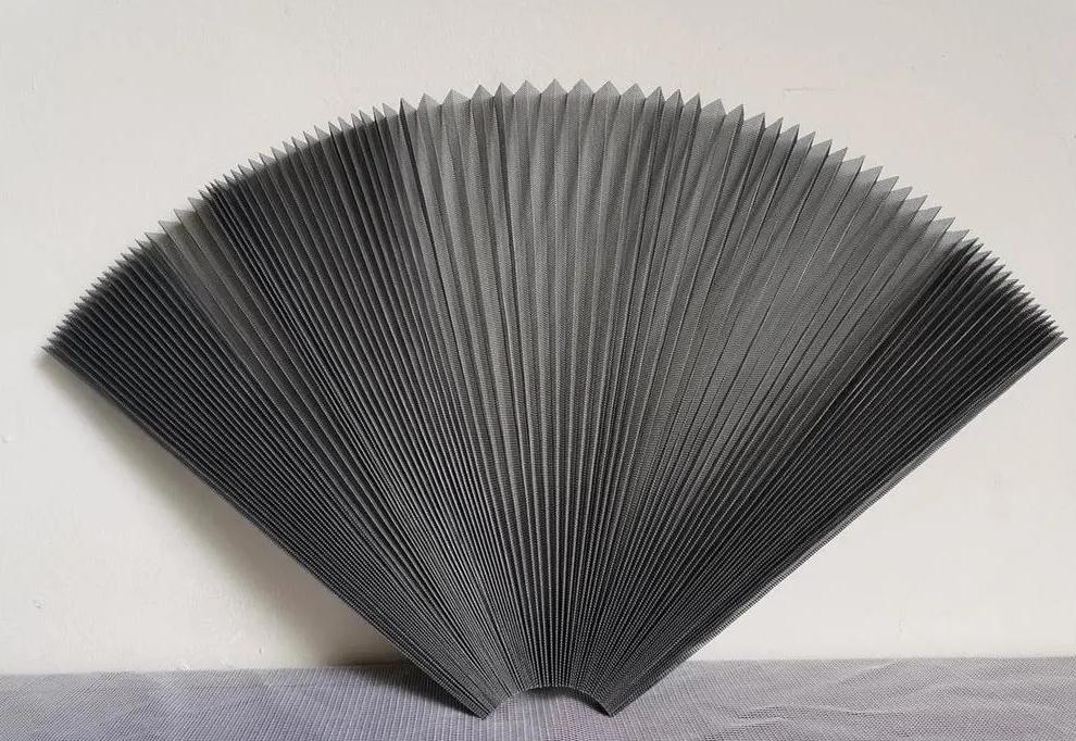 pleated insect screen