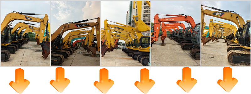 20 ton used excavator used cat 320d /high power engine second hand excavator cat 320d on sale