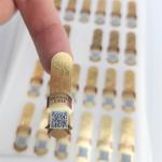 Beverage Embossed Cigar Labels Printable Water Resistant Custom Gold Foil