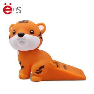 China Cute Plastic PVC Door Stopper Tiger Shape for promotional gifts OEM wholesale