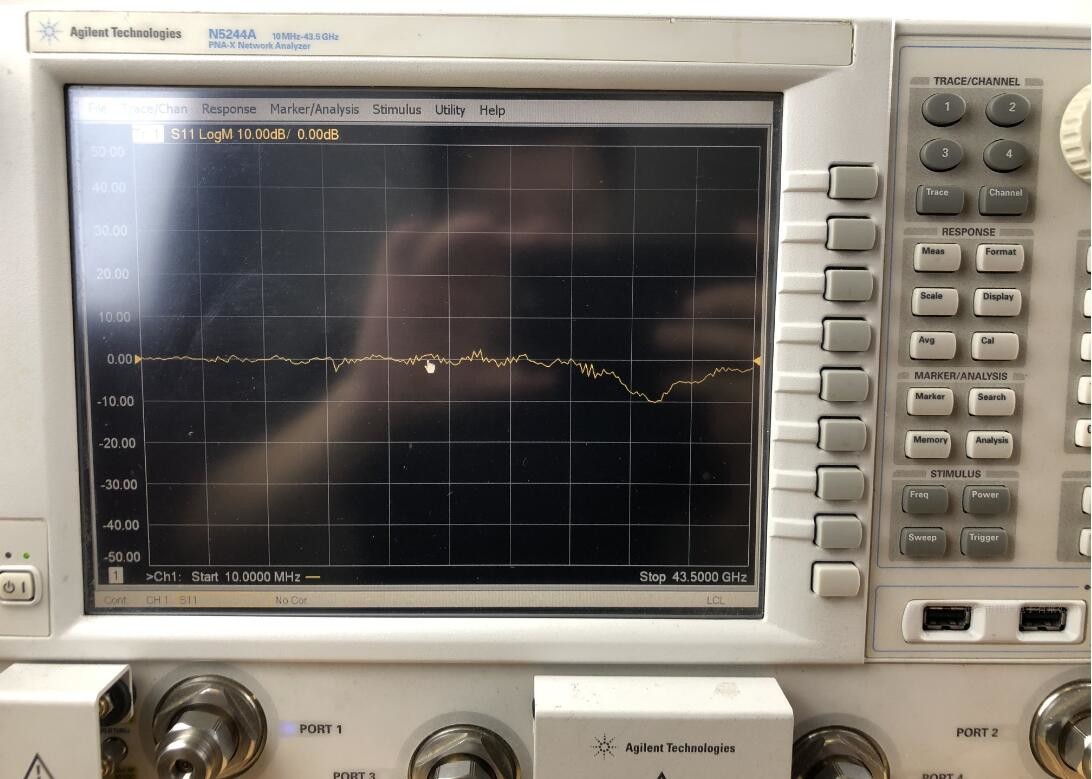 Used High Accuracy Low Cost Vector Network Analyzer N5244A Test Equipment For Sell