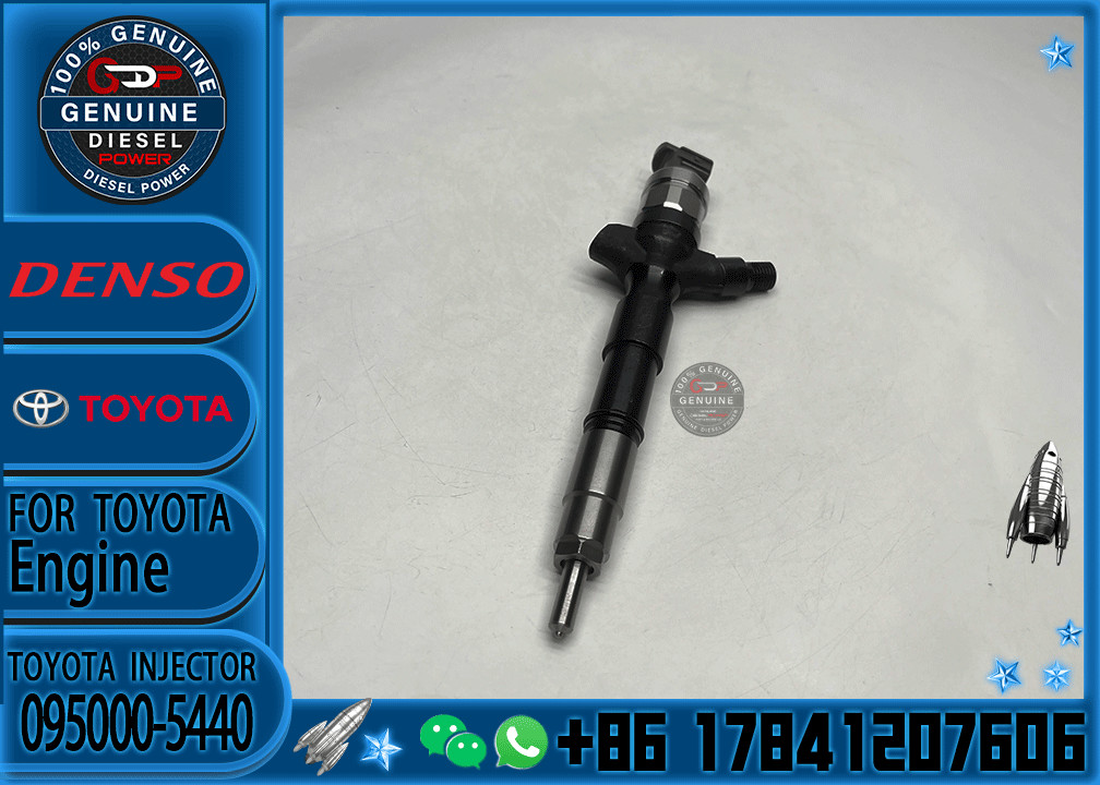 Common Rail Fuel Injector 23670-0L020 Diesel Engine Injector 095000-5440 For TOY0TA for denso
