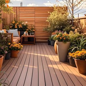 China Manufacturer wood color Aluminum Alloy Floor Coated with TPE for your yard balcony park wholesale