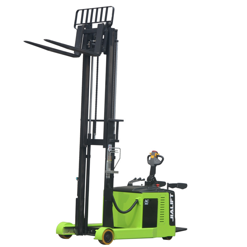 Electric High Reach Forklift Reach Truck 2000kg Lifting Height 3000mm