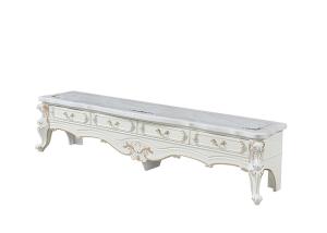 China Marble Solid Wood TV Cabinet And Coffee Table Set wholesale