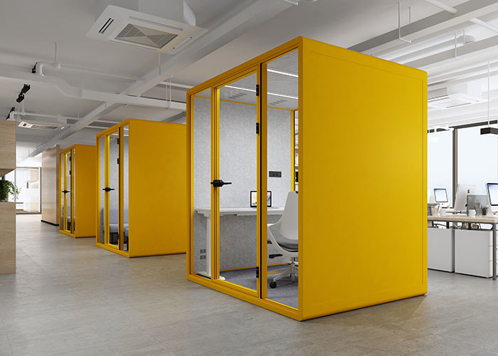 Special Color Office Pods Indoor Soundproof Room Without Disturbing For Meeting Easy Assemble