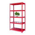 Multi Level Angle Metal Storage Rack Light Duty Boltless Iron Rack
