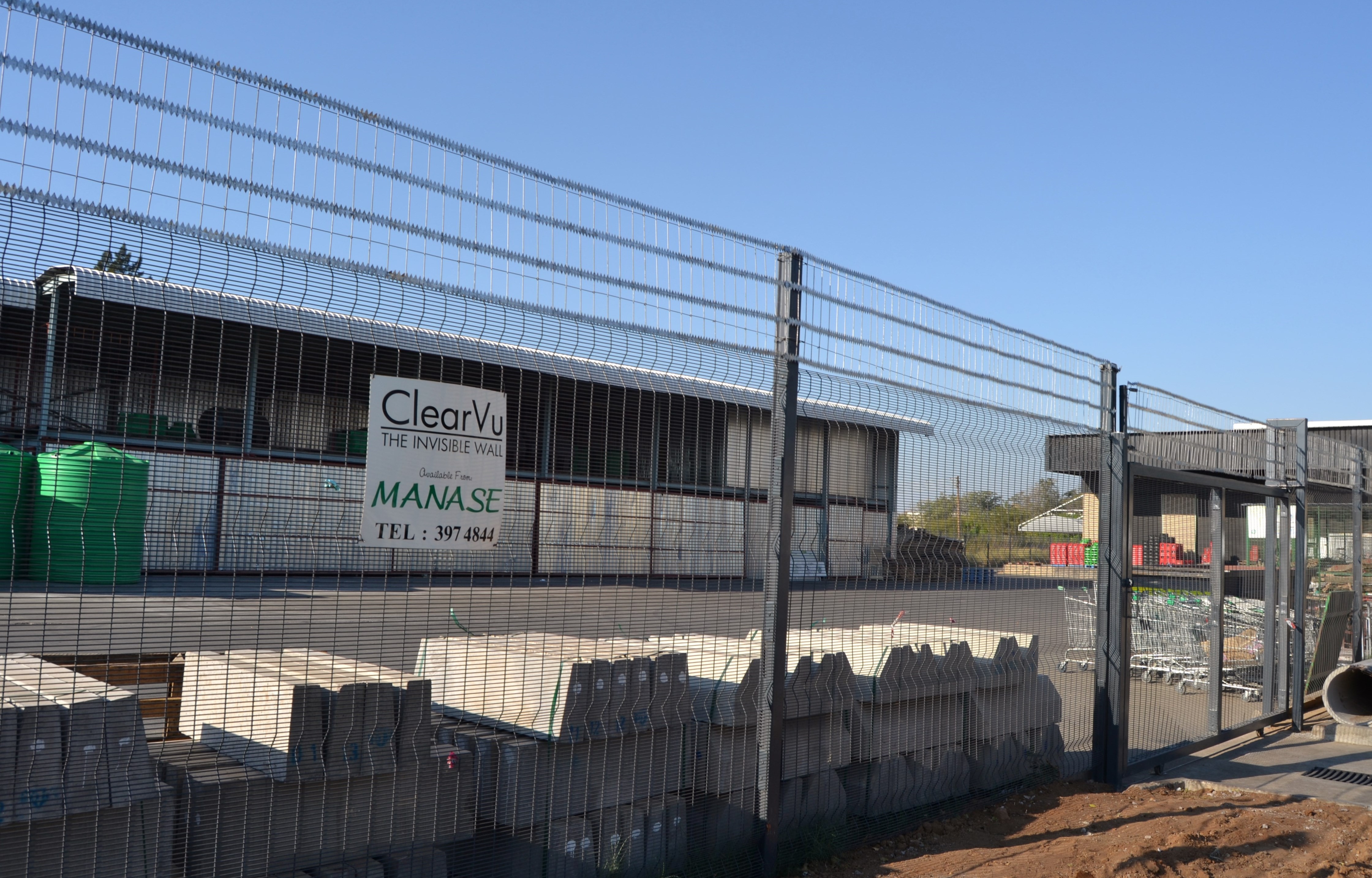 12.5X75mm/12.7X76.2mm Corromesh 358 Anti Climb Security Fence