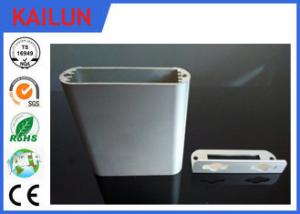 China 6063 T5 Silver Anodizing Aluminum Extrusion Profiles for End Caps Aluminum Punching Parts wholesale