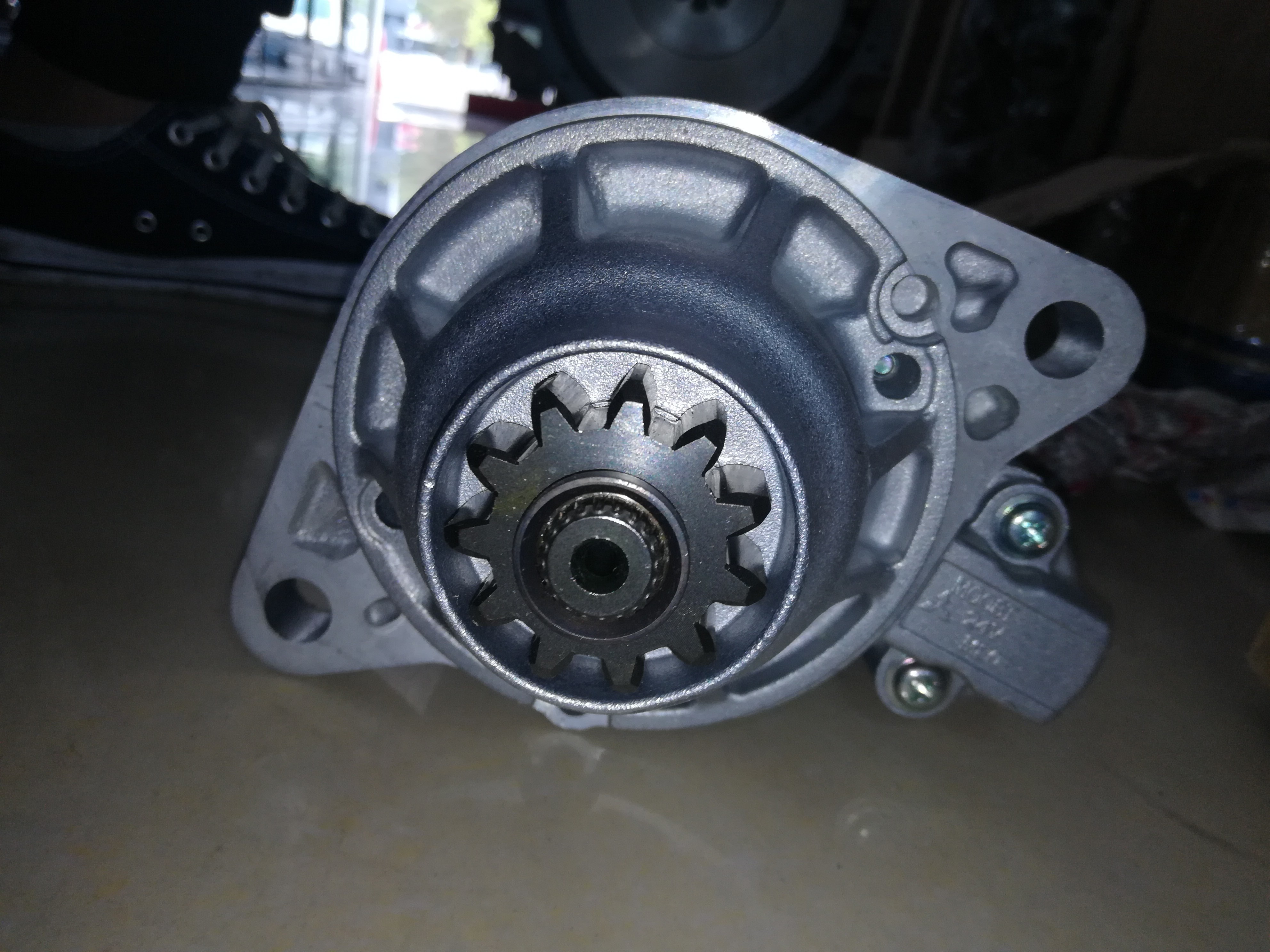 6D16 6D17 Starter Motor Assy For Excavator SK330-6 ME077796
