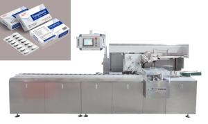China PLC medicine cartoning Line Interlocked Door Continuous Cartoning Machine wholesale