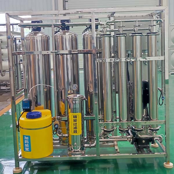 Large-Flow Whole-House Water Treatment System PVDF Cleanable UF Membrane 304 Stainless Steel Water Filtration System