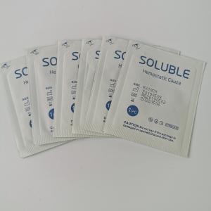 Medical Hemostatic Gauze White Carboxymethyl Cellulose Material