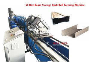China SC Box Beam Storage Rack Roll Forming Machine wholesale