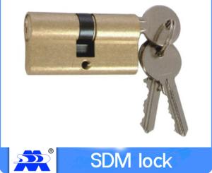 China 60mm Cylinder Lock Iron Key Brass Material 60mm-110mm Size ODM Service wholesale