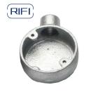 RIFI H Way Twin Through Way Malleable Iron Box 20mm