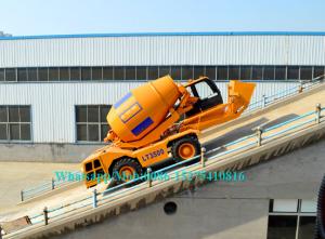 China Durable Concrete Construction Equipment 4X4X2 Mobile Cement Mixer Trucks wholesale