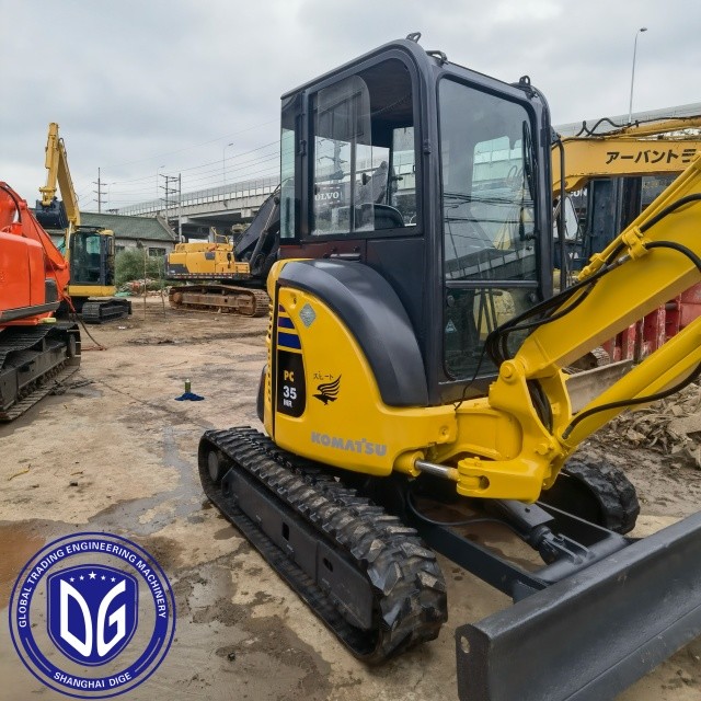 User Friendly PC35 3 Ton Excavator Used Crawler Excavator Ninety-Five New Mini Komatsu